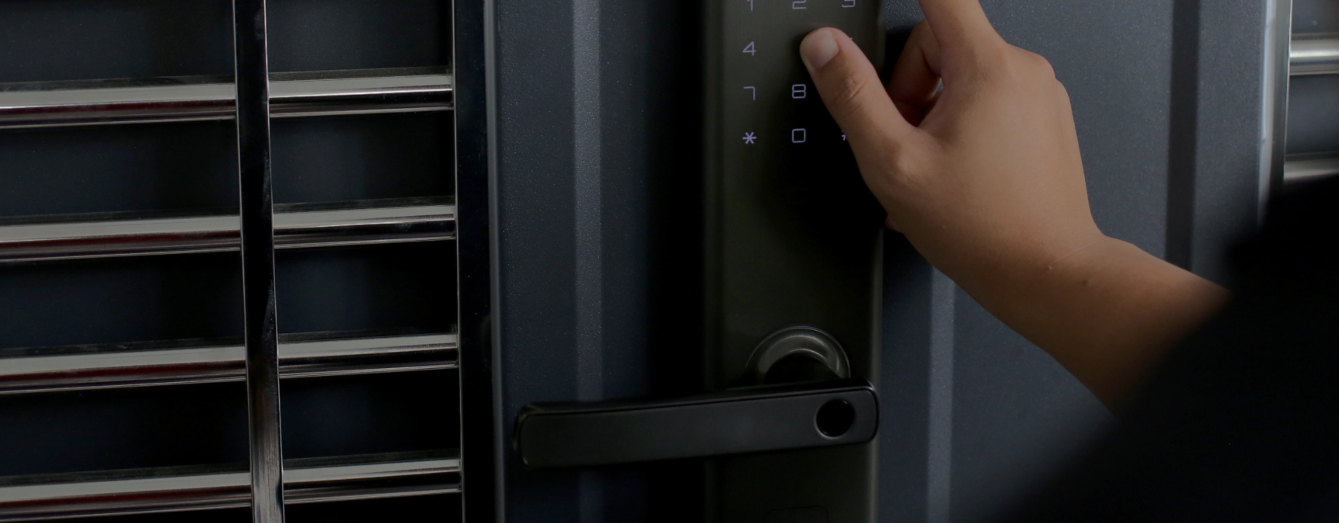 a newly installed security system